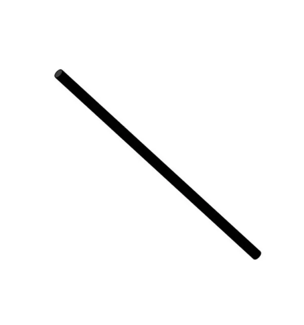 AGITADOR DE GRAFITO MACIZO (310X10 MM) Varilla de grafito torneado para agitar el metal fundido y retirar la escoria que pueda producirse durante el proceso de fundición. Características: Dimensiones: 310 x 10 mm