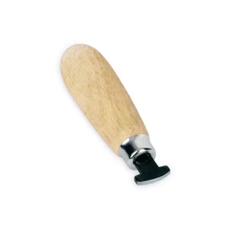 Empujador A*F de media luna con mango largo para engastado y cierre de biseles. Ideal para trabajar piedras cabujón en piezas de joyería.